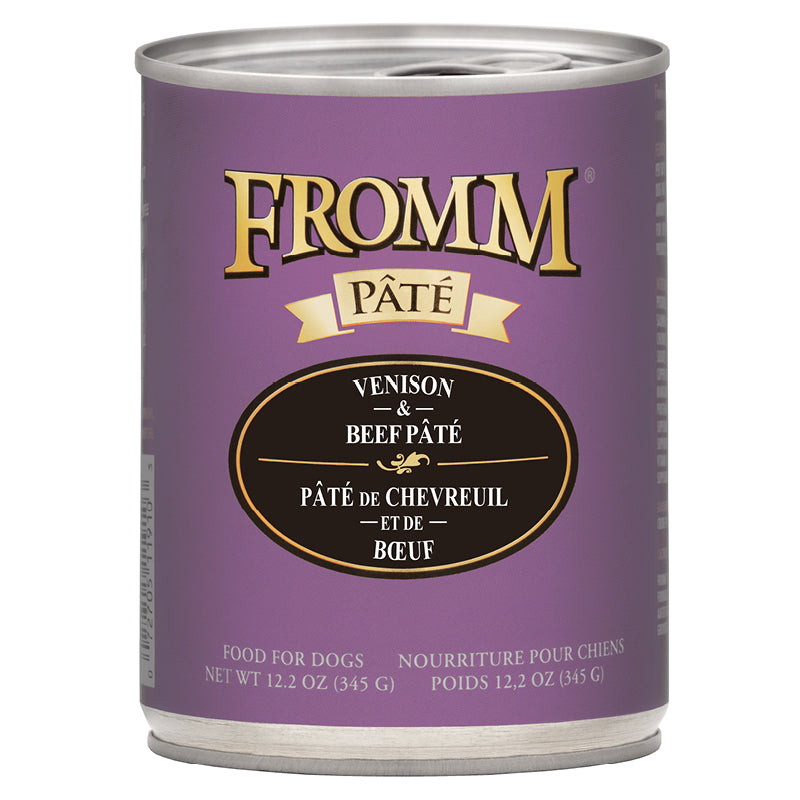 Fromm Venison & Beef Pat¨¦ Canned Food for Dogs