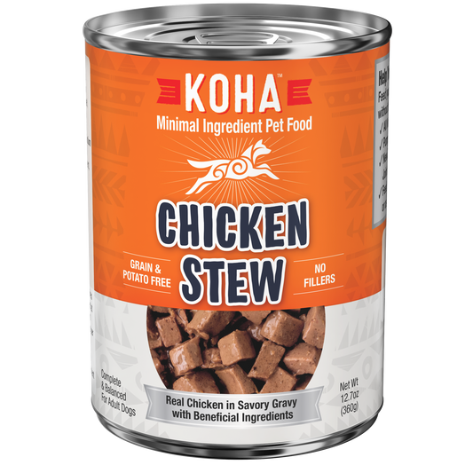 KOHA Grain & Potato Free Chicken Stew Canned Dog Food