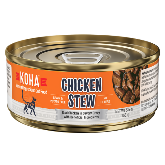 KOHA Grain & Potato Free Chicken Stew Canned Cat Food