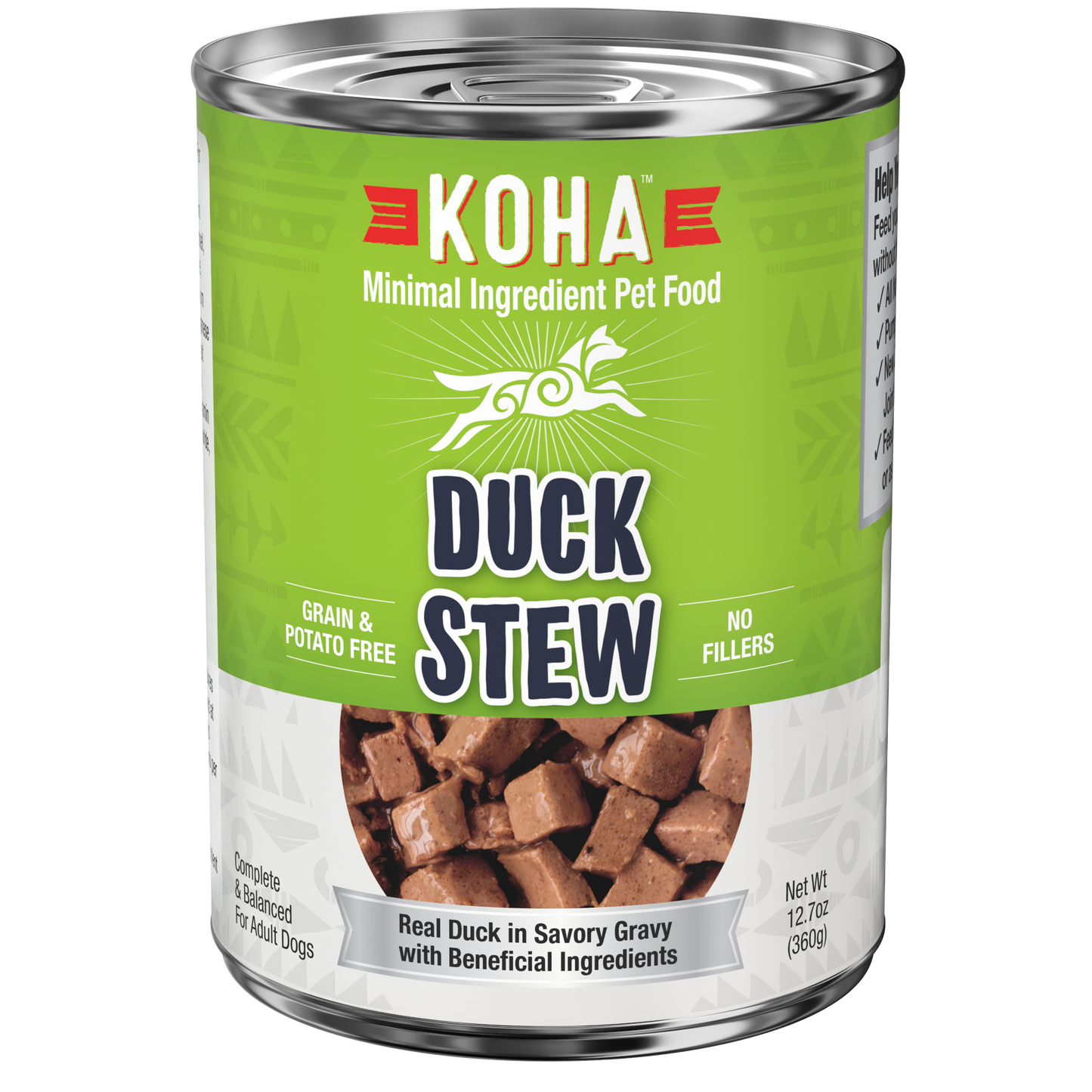 KOHA Grain & Potato Free Duck Stew Canned Dog Food