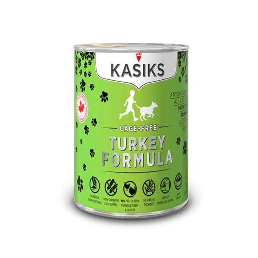 KASIKS Cage-Free Turkey Formula for Dogs Canned Dog Food