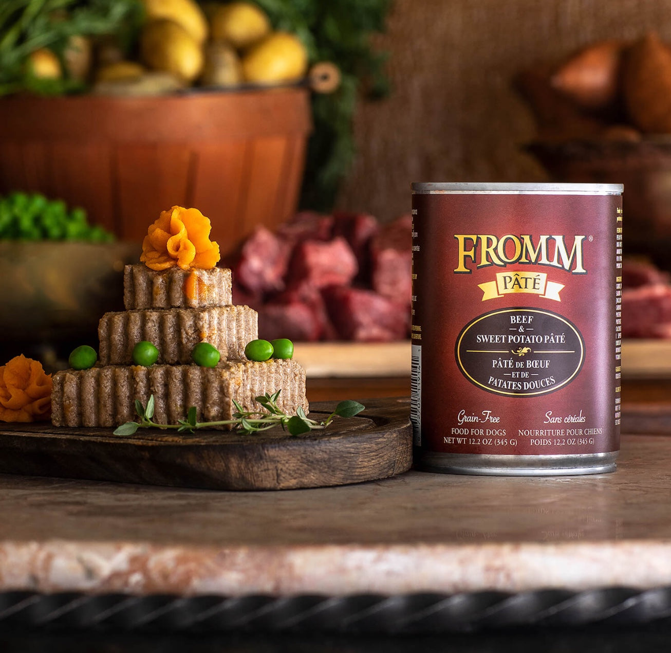 Fromm Pate Beef & Sweet Potato Pate Food for Dogs